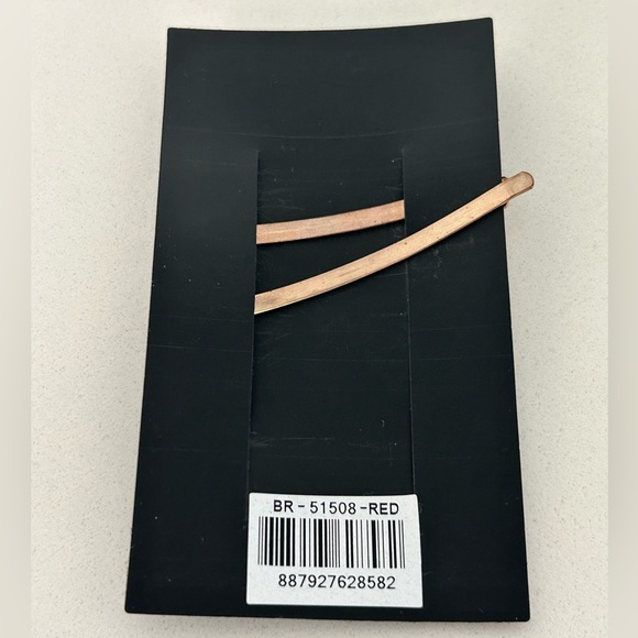 🦋 5/$25 - Adore Me Rhinestone Hair Clips - NWT - Color: Rose Gold - Picture 6 of 8